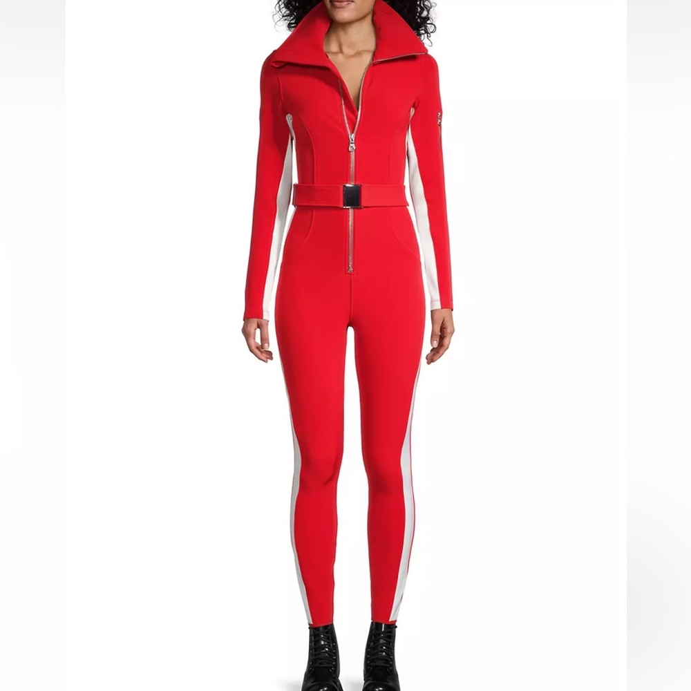 Cordova Ski Jumpsuit - Red size XS